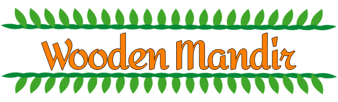 Wooden mandir png