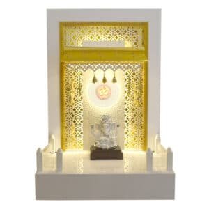 Wall Mount Corian Temple for home in Delhi