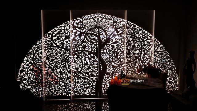 Corian wall panel designs for home