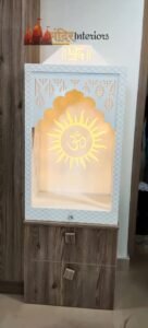 Designer Corian Wall Mount Mandir
