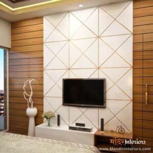 TV Panel Design for Bedroom